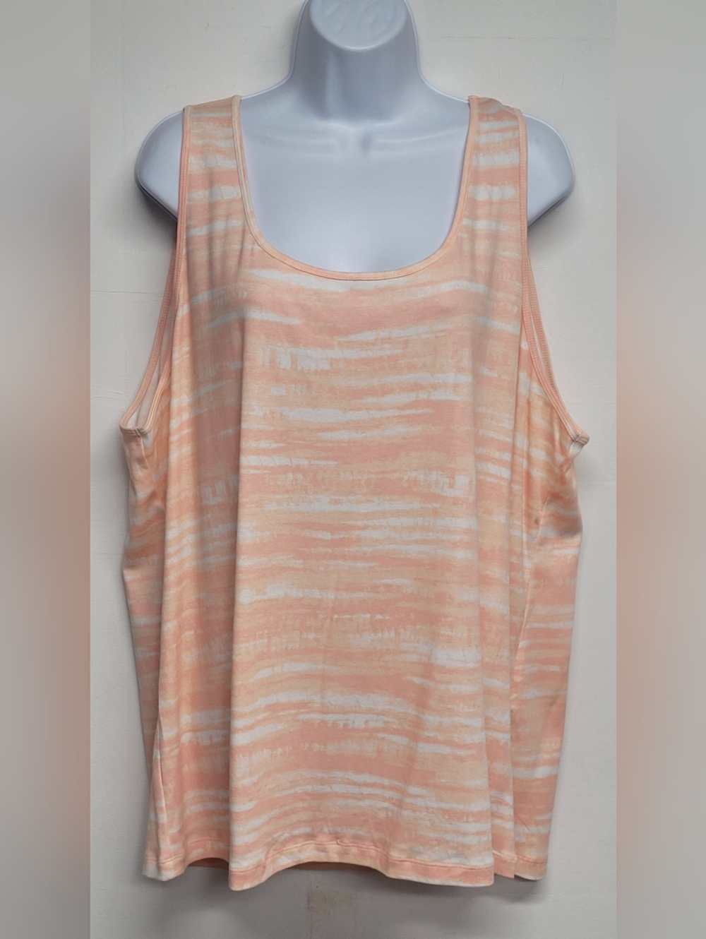 Sonoma 3X The Everyday Tank Tie Dye Slinky Stretch Knit Flowy Comfort